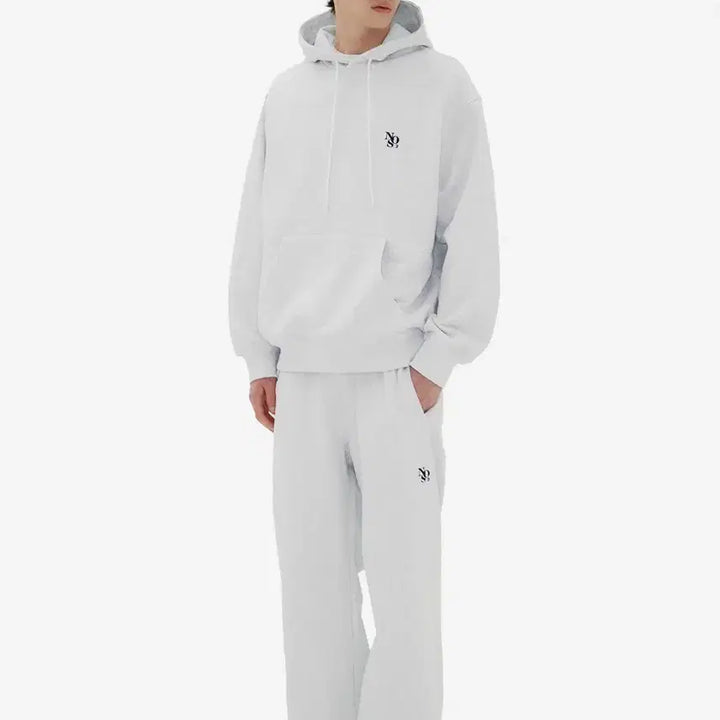 [BUNJANG] NOS7 Navy Embroidered Hoodie / (L) NOS7 네이비 자수 후디 (기모)