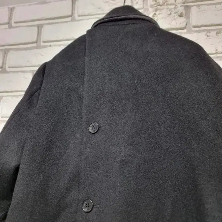 [BUNJANG] Long Coat / 구호plus] 구호플러스 모100%표기. 블랙 롱 코트