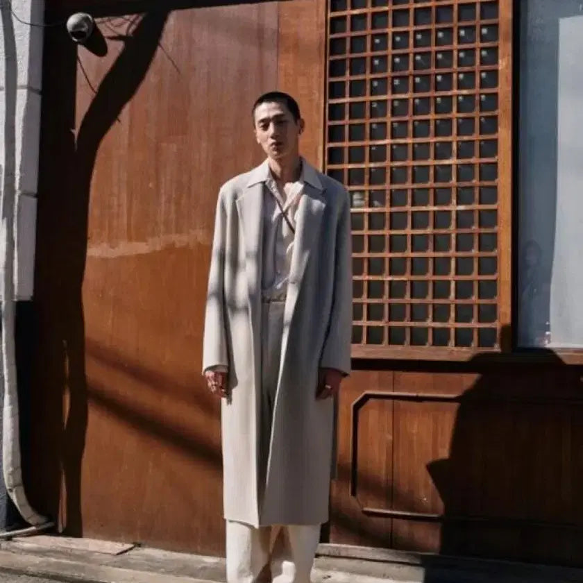 [BUNJANG] Time Homme 20th Anniversary Coat Ecru First Edition / [100]타임옴므 20주년 코트 에크루 초판본