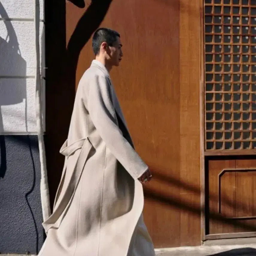 [BUNJANG] Time Homme 20th Anniversary Coat Ecru First Edition / [100]타임옴므 20주년 코트 에크루 초판본