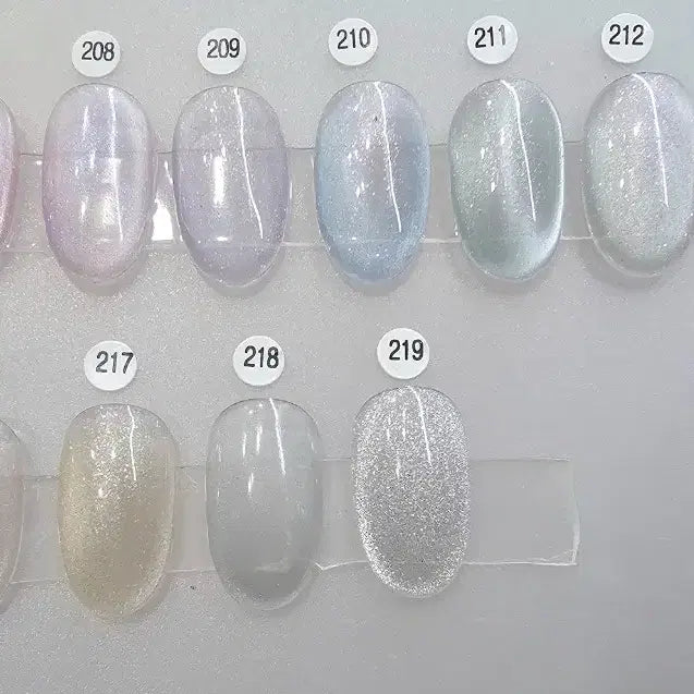 [BUNJANG] Handmade Gel Nail Tips / 여리여리한 자석젤3 수제네일팁 제작