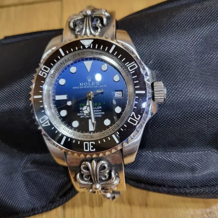 [BUNJANG] Men's Silver Watch Band / 남자 은시계줄