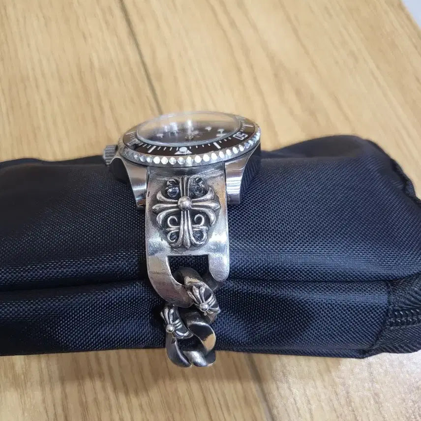 [BUNJANG] Men's Silver Watch Band / 남자 은시계줄