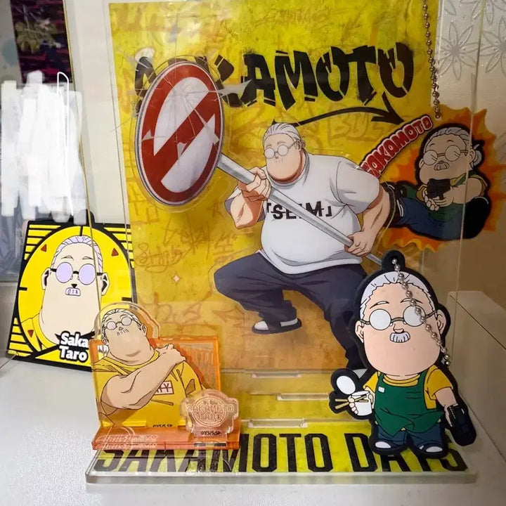 [BUNJANG] Sakamoto Days Acrylic and Keyring Bundle Set / 사카모토데이즈 사카모토 아크릴,키링 일괄 판매