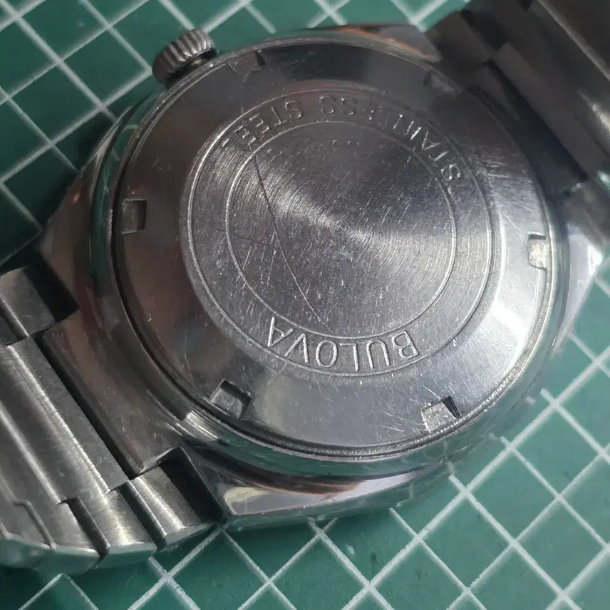 [BUNJANG] Bulova Vintage Octa Day-Date Automatic Watch / 브로바(Bulova) 빈티지 옥타 데이데이트 오토메틱 시계