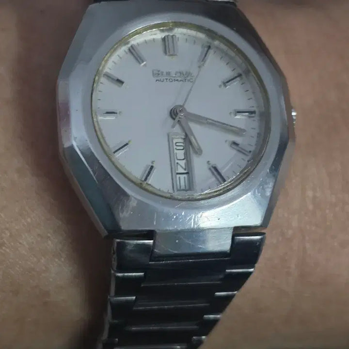 [BUNJANG] Bulova Vintage Octa Day-Date Automatic Watch / 브로바(Bulova) 빈티지 옥타 데이데이트 오토메틱 시계