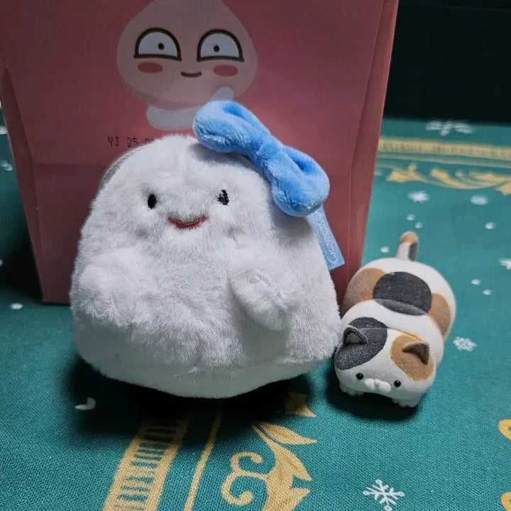 [BUNJANG] Little Tiny Room Fluffy Ghost Keyring / 리틀타이니룸 보송보송 플러피고스트  키링