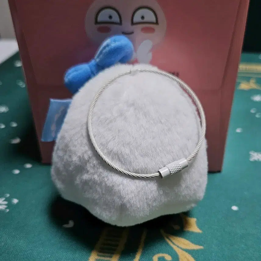 [BUNJANG] Little Tiny Room Fluffy Ghost Keyring / 리틀타이니룸 보송보송 플러피고스트  키링