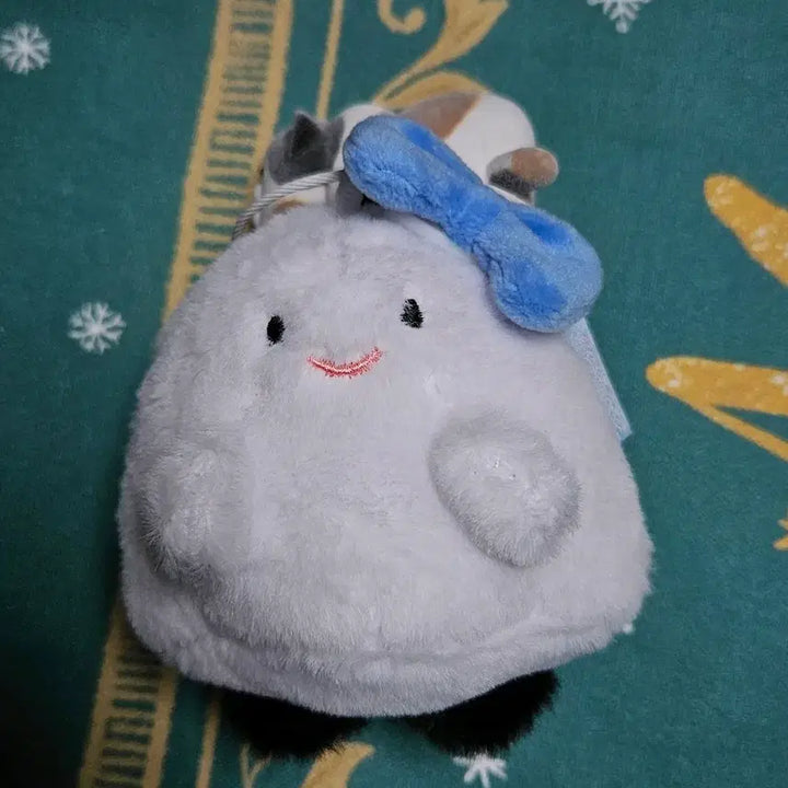 [BUNJANG] Little Tiny Room Fluffy Ghost Keyring / 리틀타이니룸 보송보송 플러피고스트  키링