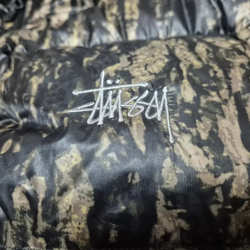 [BUNJANG] Stussy Micro Ripstop Camo Down Parka / Stussy 스투시 다운파카 마이크로립스탑 카모