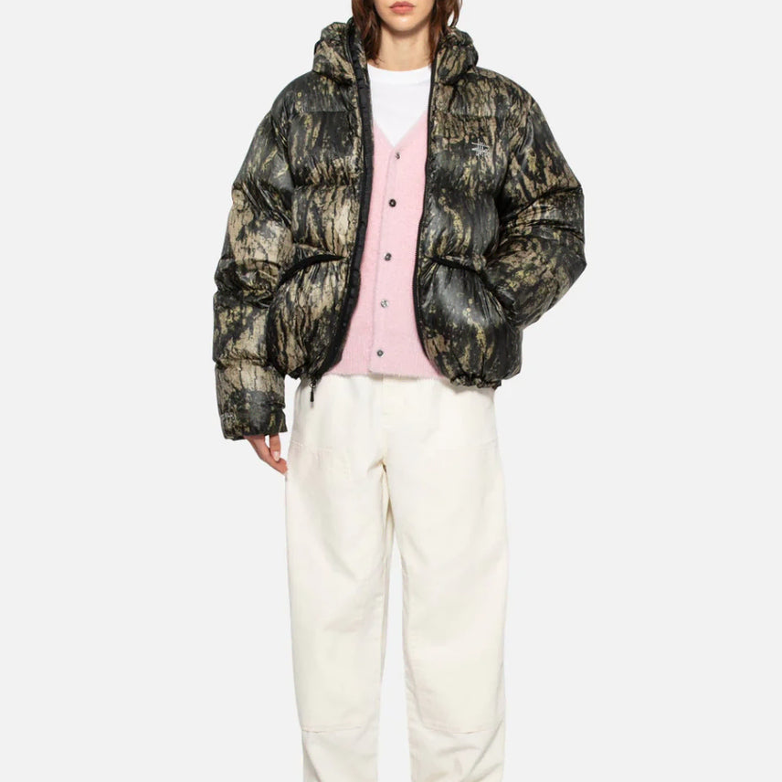 [BUNJANG] Stussy Micro Ripstop Camo Down Parka / Stussy 스투시 다운파카 마이크로립스탑 카모