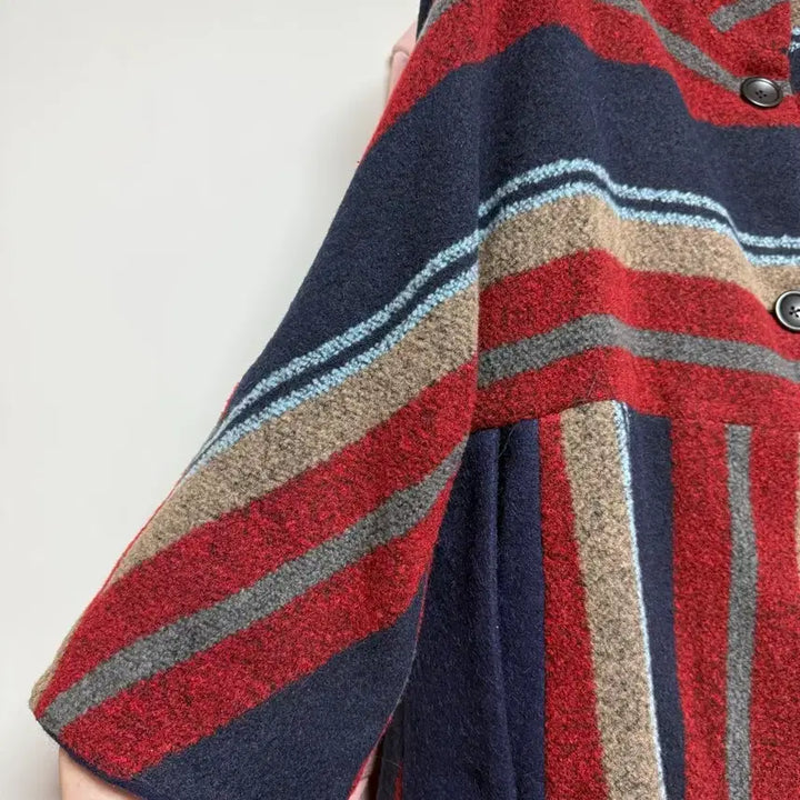 [BUNJANG] Unique Wool Long Coat / 유니크한 모직 롱코트 55~77 시에 던스트 인스턴트펑크 그로브스토어 에