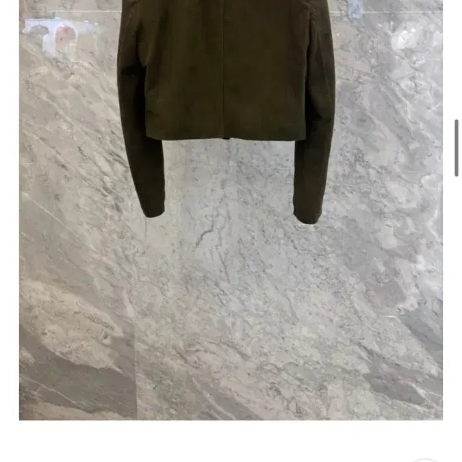 [BUNJANG] JS New York Real Suede Lambskin Crop Jacket / 정가37.4 JS뉴욕 리얼 스웨이드 양가죽 크롭 자켓