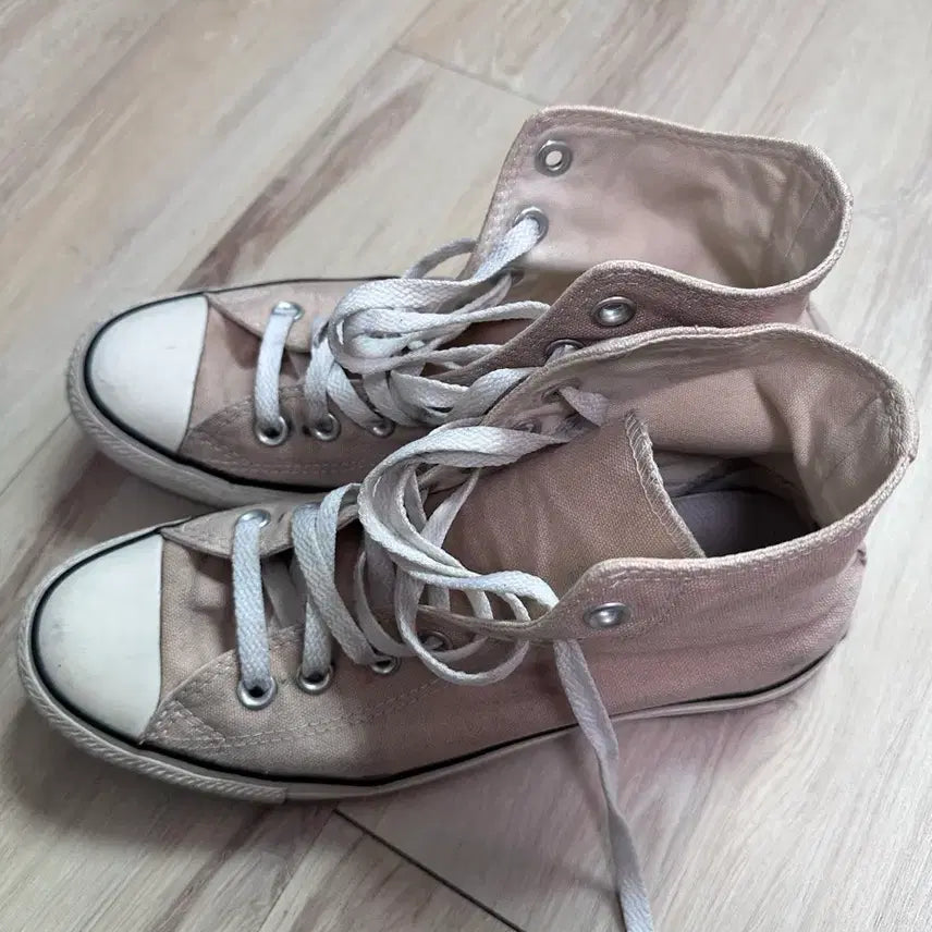 [BUNJANG] Converse 130115c Beige Sneakers (Size 250) / 컨버스 하이 / 130115c / 250