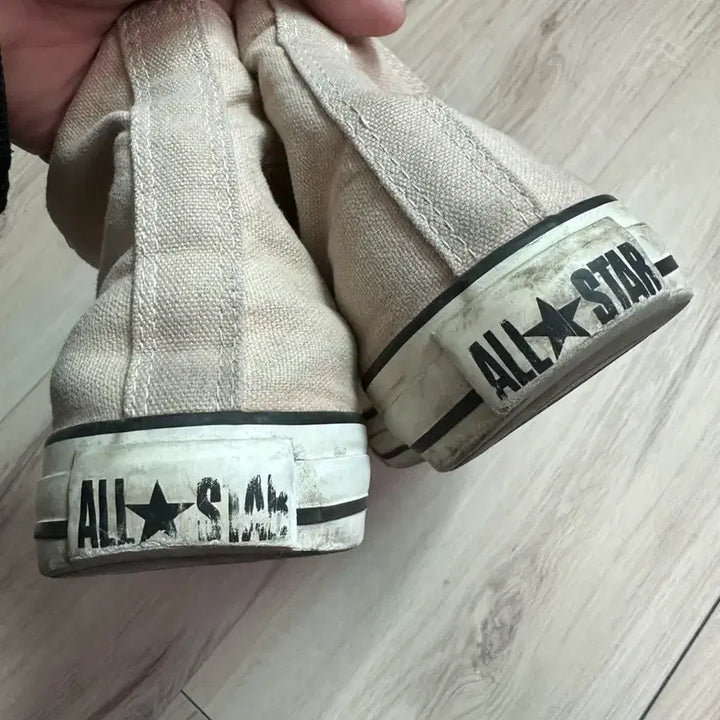 [BUNJANG] Converse 130115c Beige Sneakers (Size 250) / 컨버스 하이 / 130115c / 250