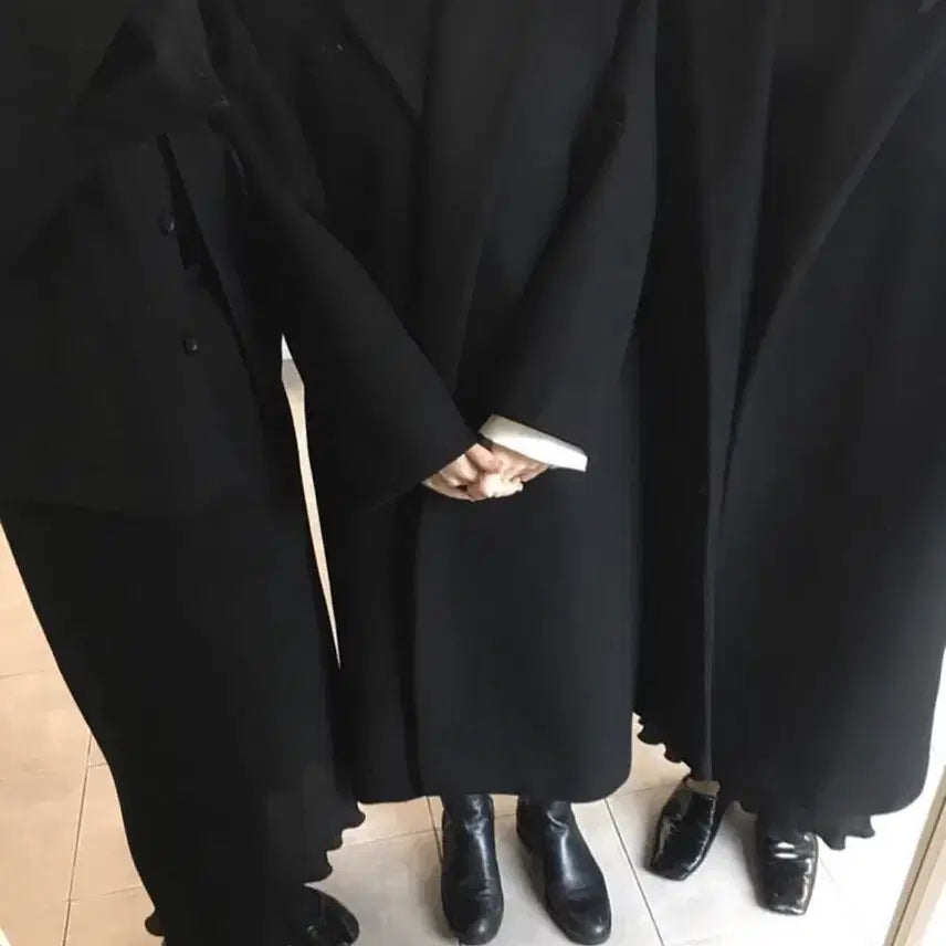 [BUNJANG] 31THE Double Collar Coat (Wool 100) / 31THE 더블 카라 코트 (울100)