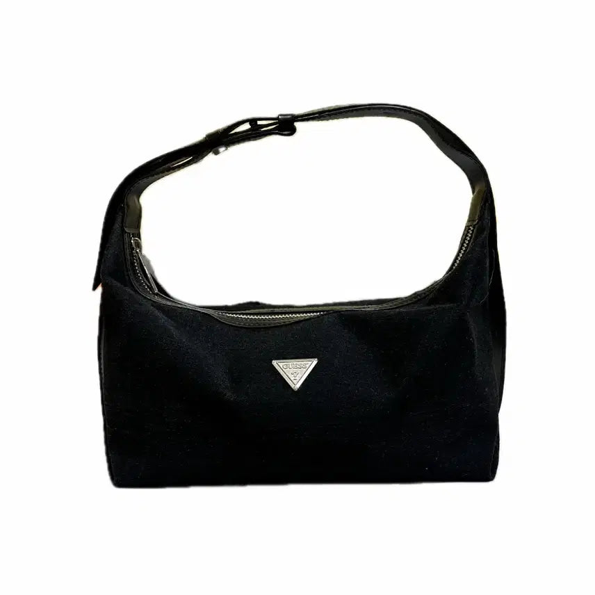 [BUNJANG] Kellys Guess Upcycling Silver Logo Cushion Bag / 켈리즈 게스 업사이클링 은장 로고 쿠션백