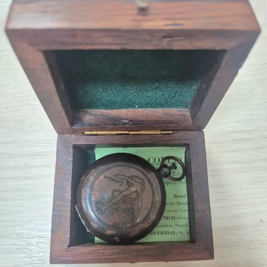 [BUNJANG] Stanley Brass Compass Antique Item / 급전)1910년대 [영국] 황동 나침반 [방위지침] 근대사/엔틱/빈티지