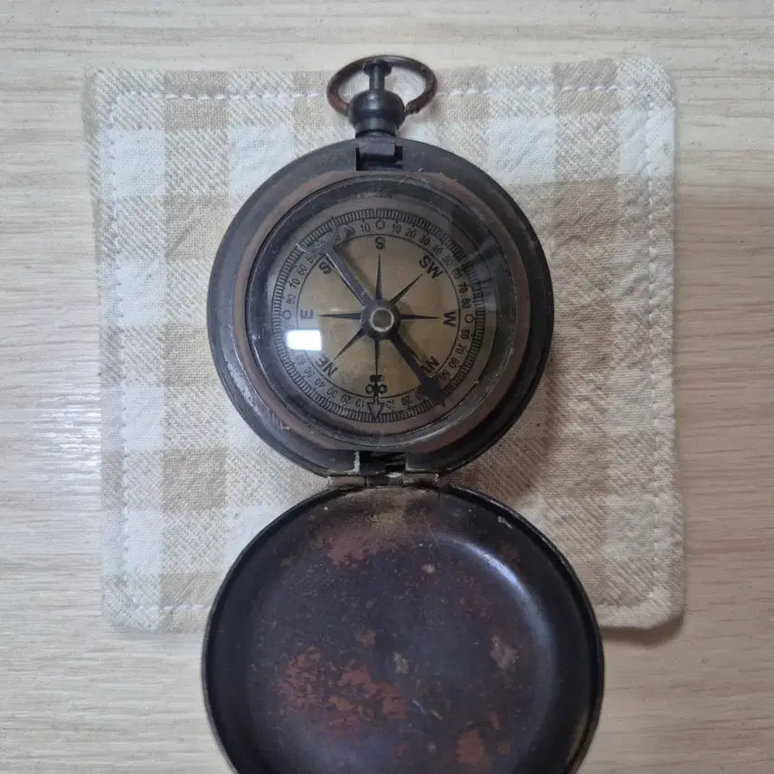 [BUNJANG] Stanley Brass Compass Antique Item / 급전)1910년대 [영국] 황동 나침반 [방위지침] 근대사/엔틱/빈티지