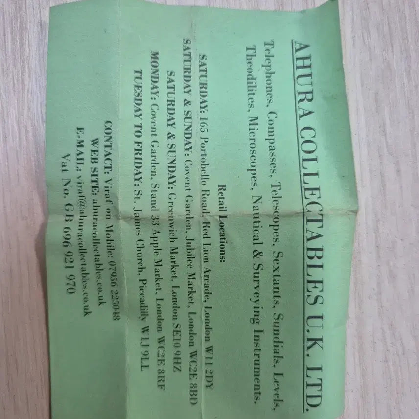 [BUNJANG] Stanley Brass Compass Antique Item / 급전)1910년대 [영국] 황동 나침반 [방위지침] 근대사/엔틱/빈티지