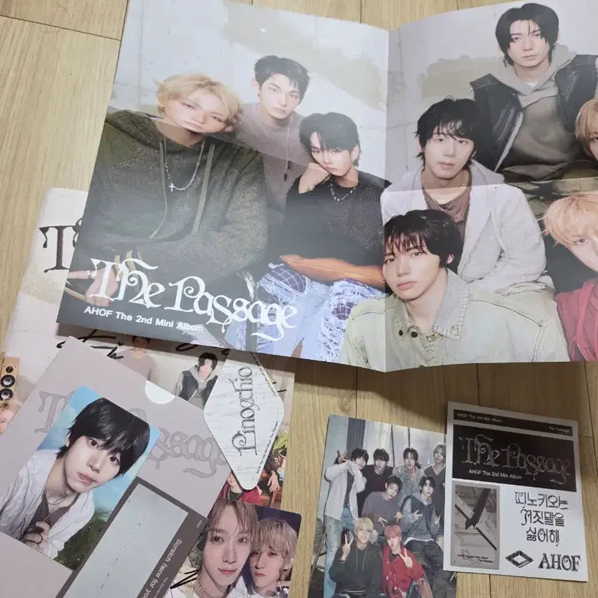 BUNJANG] AHOF Idol Signed Album Photocard / 아홉 AHOF 친필싸인