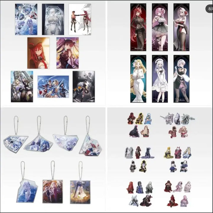 [BUNJANG] NIKKE Chapter 6 Ichiban Kuji All Items Bundle / 니케 이치방쿠지 챕터6 C상 D상 제외 하위상 전종 일괄