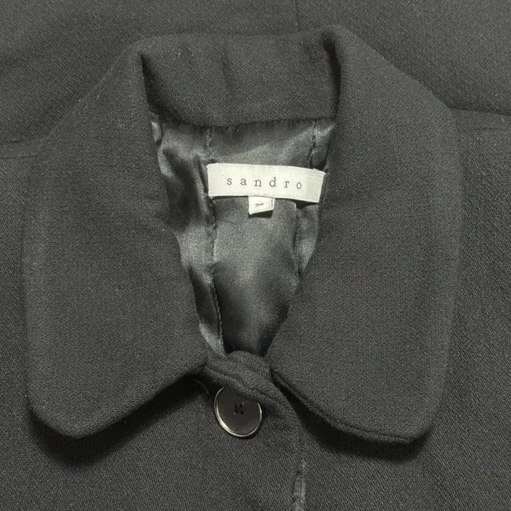 [BUNJANG] Sandro Black Coat / Sandro 산드로 검정 코트