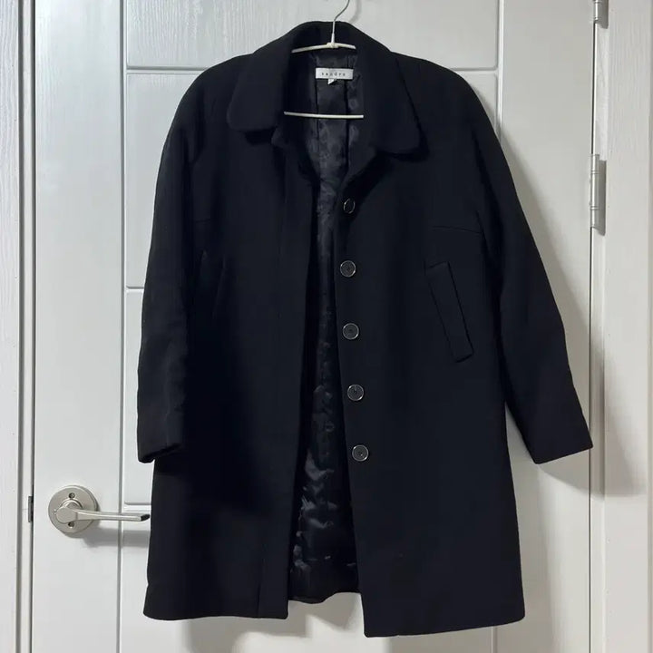 [BUNJANG] Sandro Black Coat / Sandro 산드로 검정 코트