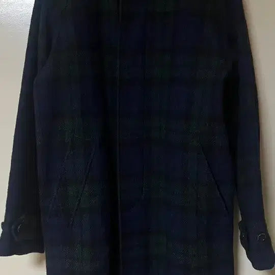 [BUNJANG] Beams Plus Harris Tweed Balmacaan Coat M Black Watch / 빔즈플러스 해리스트위드 발마칸 코트 M 블랙와치