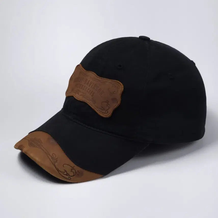 [BUNJANG] Harley Davidson Patch Ball Cap / 할리데이비슨 패치 볼캡 모자