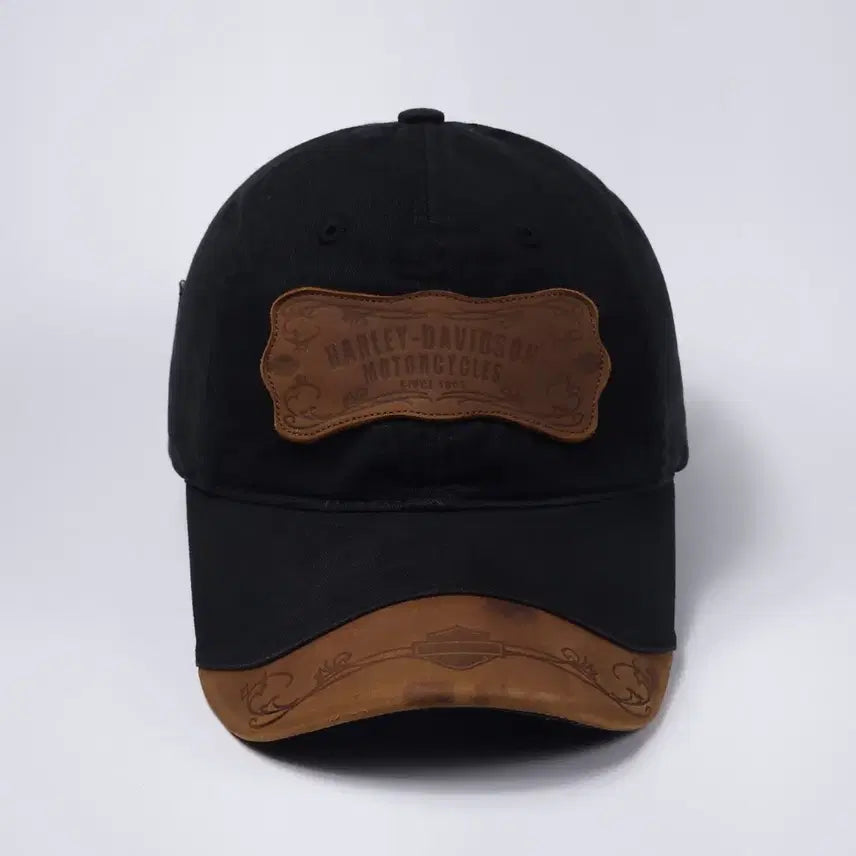 [BUNJANG] Harley Davidson Patch Ball Cap / 할리데이비슨 패치 볼캡 모자
