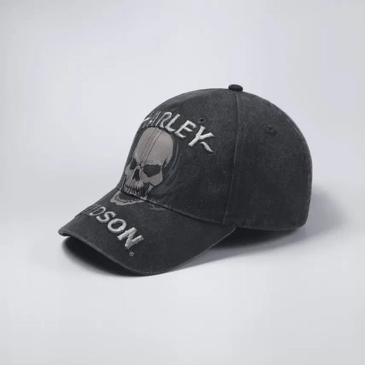 [BUNJANG] Harley-Davidson Skull Ball Cap Hat / 할리데이비슨 스컬 볼캡 모자