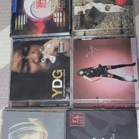 [BUNJANG] Various Artists CD Album Bundle / CD 음반 모음 (YDG, 휘성, 힙합)