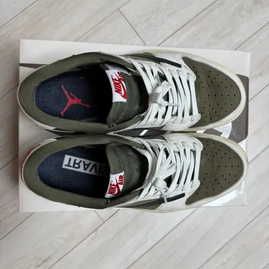 [BUNJANG] Jordan Travis Scott Retro Low OG SP Reverse Olive / [265] 조던 1x트래비스 스캇 레트로 로우 OG SP 리버스 올리브