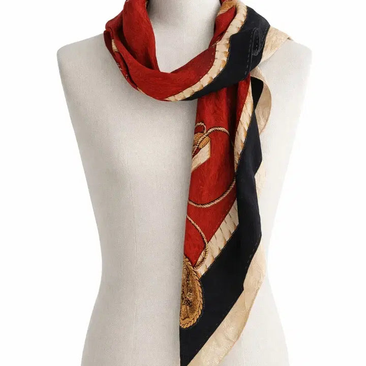 [BUNJANG] Fendi Silk Scarf / 펜디 실크  스카프