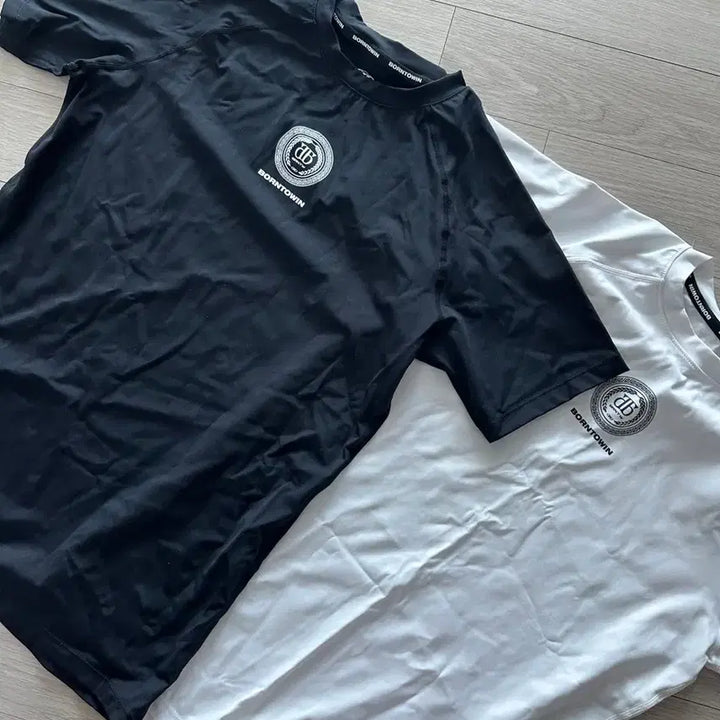 [SOLD OUT] 본투윈 기능성 반팔 티셔츠 블랙/화이트