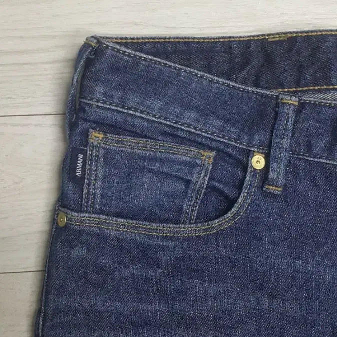 [SOLD OUT] [정품]아르마니 금장(사방스판) 이태리진 30~31"실측(No.767)