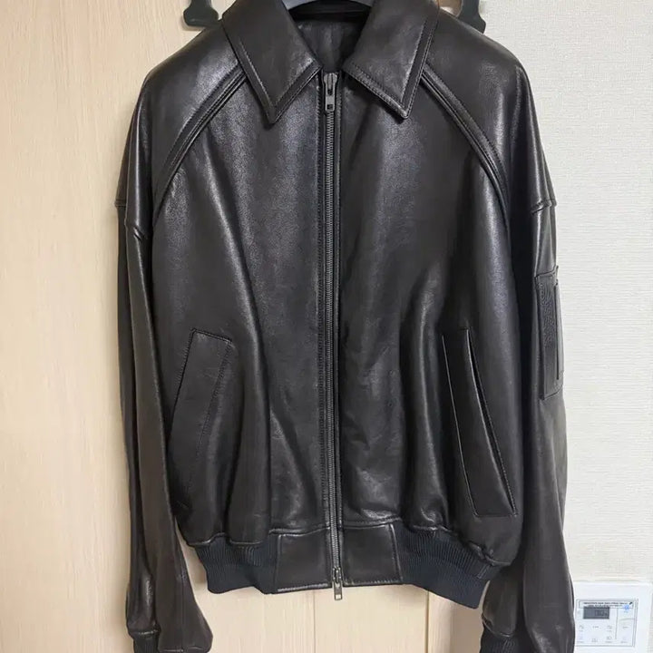 [SOLD OUT] 준지 259 양가죽 마원 레더 자켓