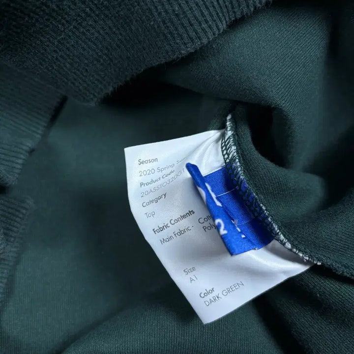 [BUNJANG] ADER Error Dark Green VADER Sweatshirt / 아더에러 다크 그린컬러 베이더 맨투맨