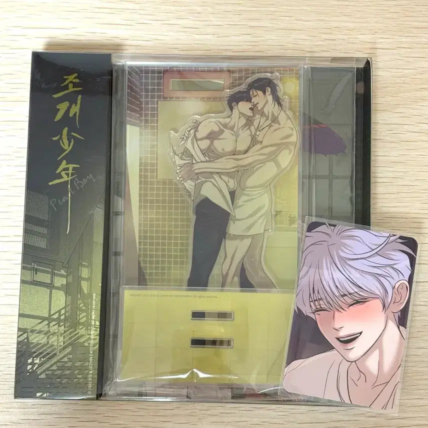 [BUNJANG] Clam Boy Acrylic Stand Bundle Set / 원가) 조개소년 아크릴 스탠드 기프트 포카 일괄