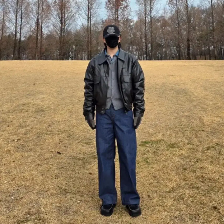 [BUNJANG] Le Mar De Rare Flying Mustang Jacket / 르마드 플라잉 무스탕 레어 자켓