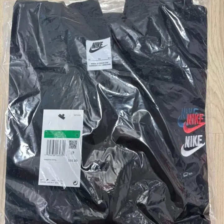 [BUNJANG] Nike NSW Double Swoosh Essential French Terry Sweatshirt / 나이키 NSW 더블스우시 에센셜 프렌치테리 맨투맨 새상품 그레이/블랙