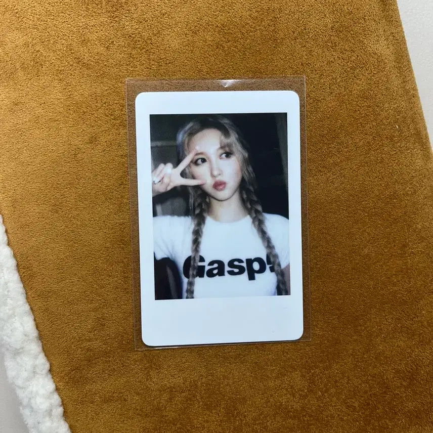 아이브 시크릿 위드뮤 럭드 가을 폴라로이드