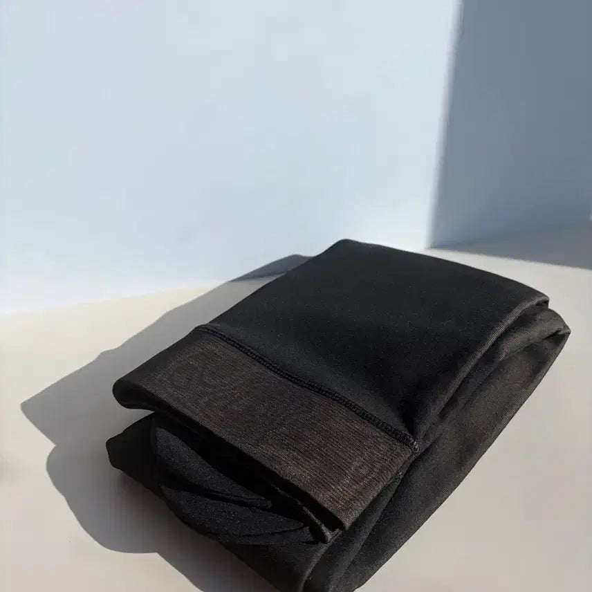 [BUNJANG] Black Illusion Fleece-Lined Winter Stockings / 겨울용 착시 스타킹 검정색 (M, L 2사이즈)