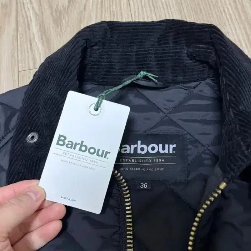 [BUNJANG] Barbour Transport Quilted Jacket 36 / 바버 트랜스포트 퀼팅자켓 36