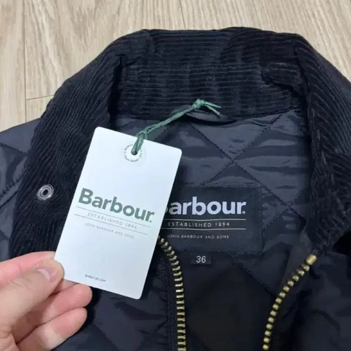 [BUNJANG] Barbour Transport Quilted Jacket 36 / 바버 트랜스포트 퀼팅자켓 36