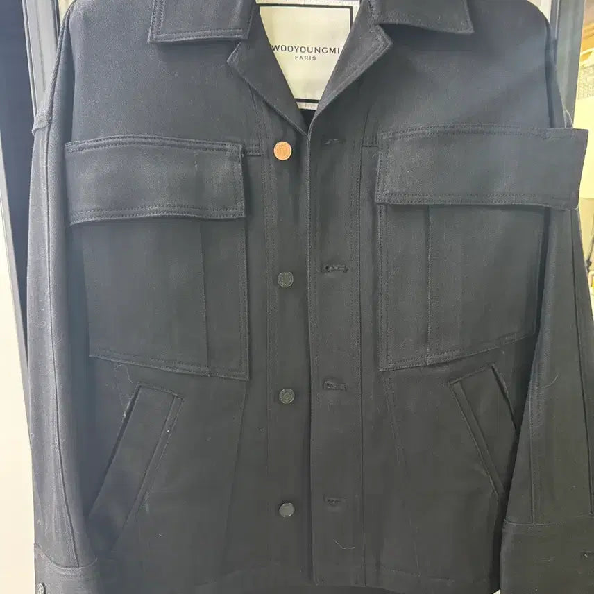 [BUNJANG] Wooyoungmi Women's Collection Selvedge Denim Jacket 36 / 우영미 여성 컬렉션 셀비지 데님 자켓 36