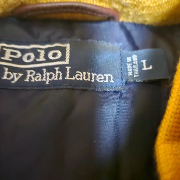 [BUNJANG] Polo Yellow Puffer Jacket / 폴로 옐로우 팔라스 맛 푸퍼 패딩 105 110 L