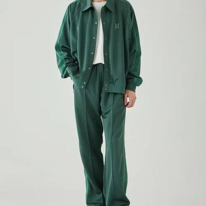 [BUNJANG] Needles Track Snap Jacket / 니들스 트랙 스냅 자켓