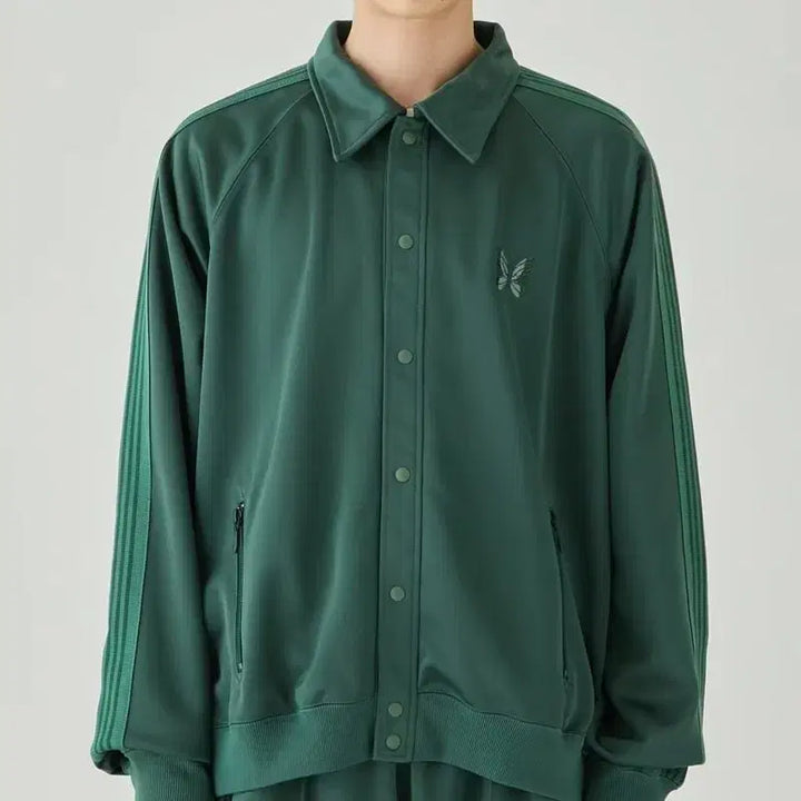 [BUNJANG] Needles Track Snap Jacket / 니들스 트랙 스냅 자켓
